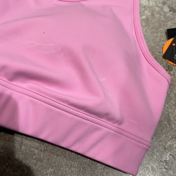NWT 3X WOMEN'S PINK STONE MEDIUM IMPACT IDEOLOGY SPORTS BRA - Picture 4 of 11